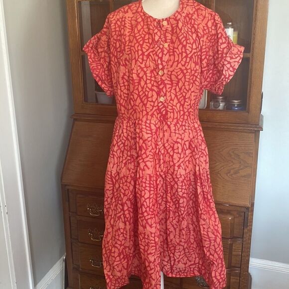 Anthropologie -SIKA Mosaic Mini Dress NOT belt included - Picture 2 of 10